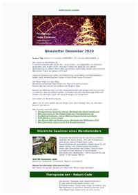 Newsletter Dezember 2020